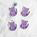 Moody Cats sticker pack (Set of 4)