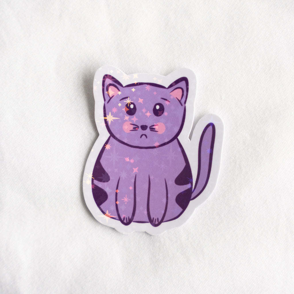 Moody Cats sticker pack (Set of 4)