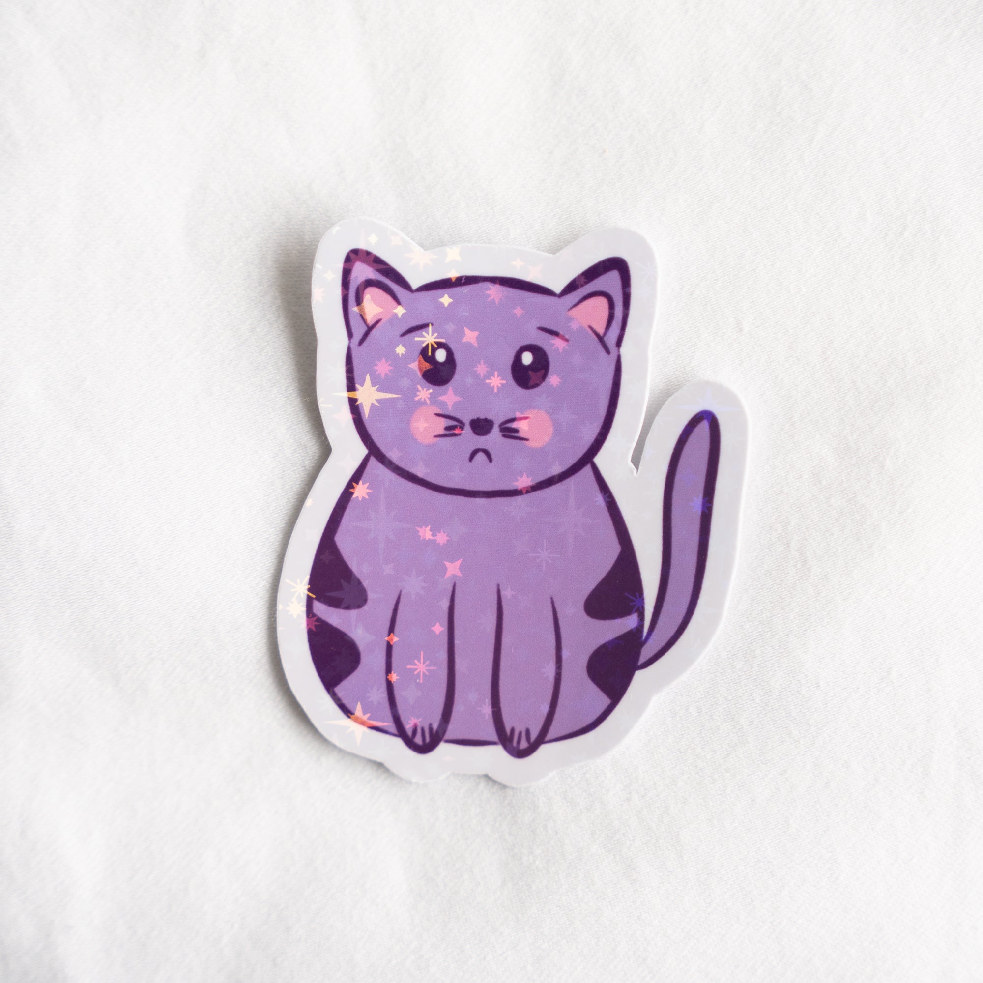 Moody Cats sticker pack (Set of 4)