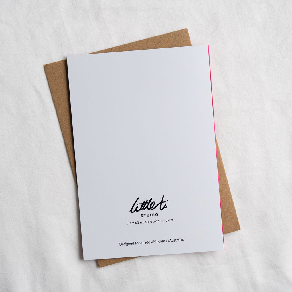 Pink Fever: Personalised Birthday Card