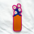 Vibrant Flower Bookmark: Daisies