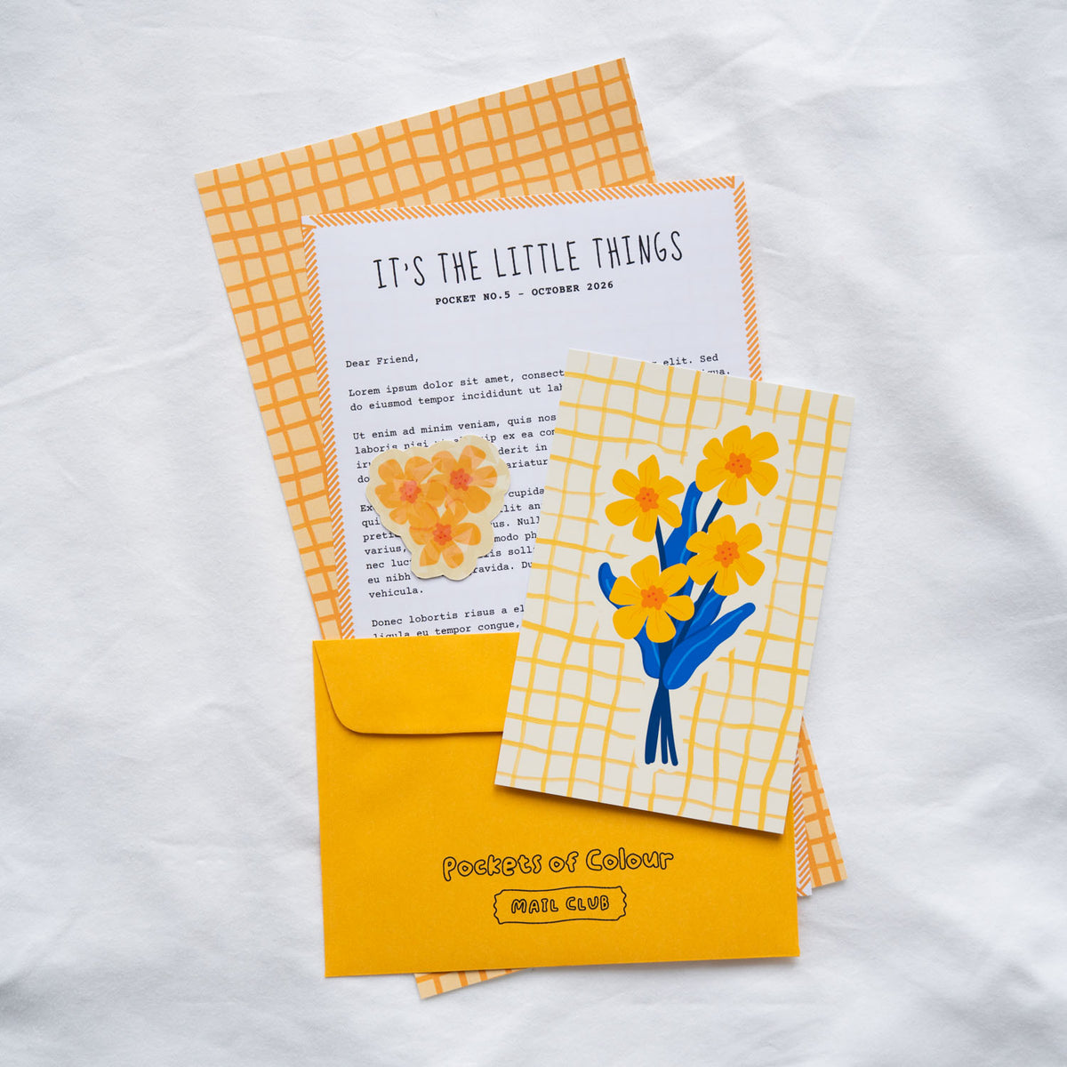 Pockets of Colour Mail Club
