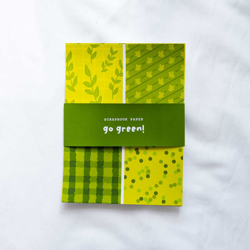 Scrapbook Paper: Go Green!