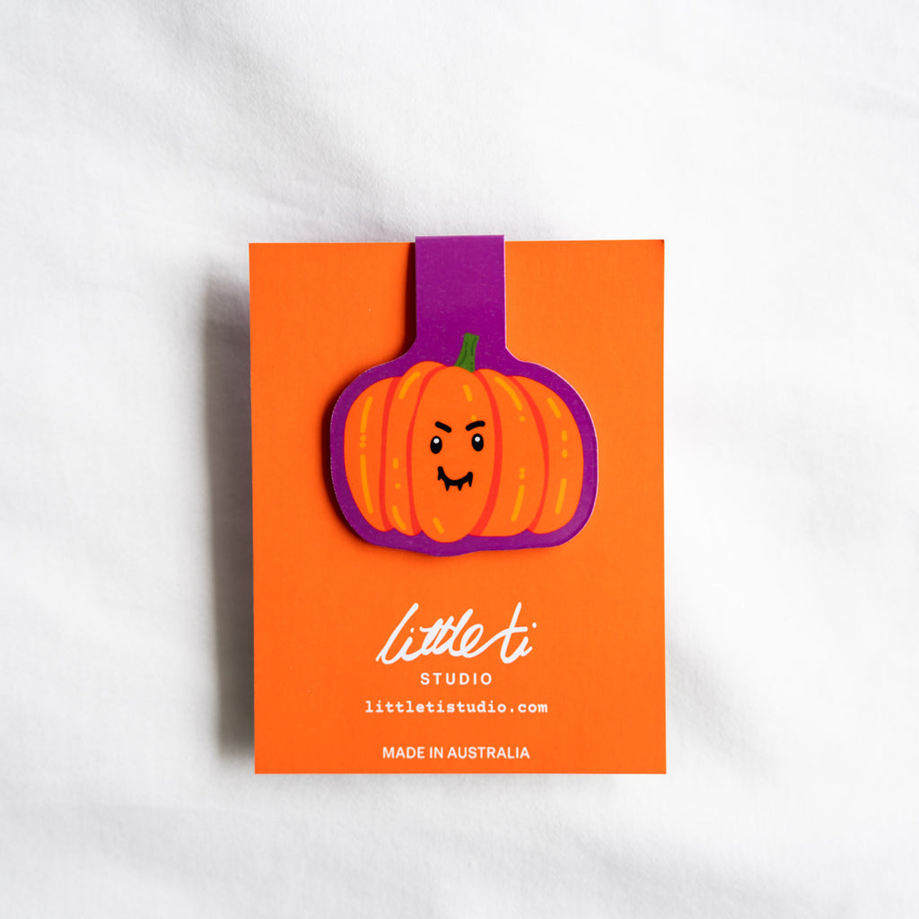 Jack O’Lantern Magnetic Bookmark