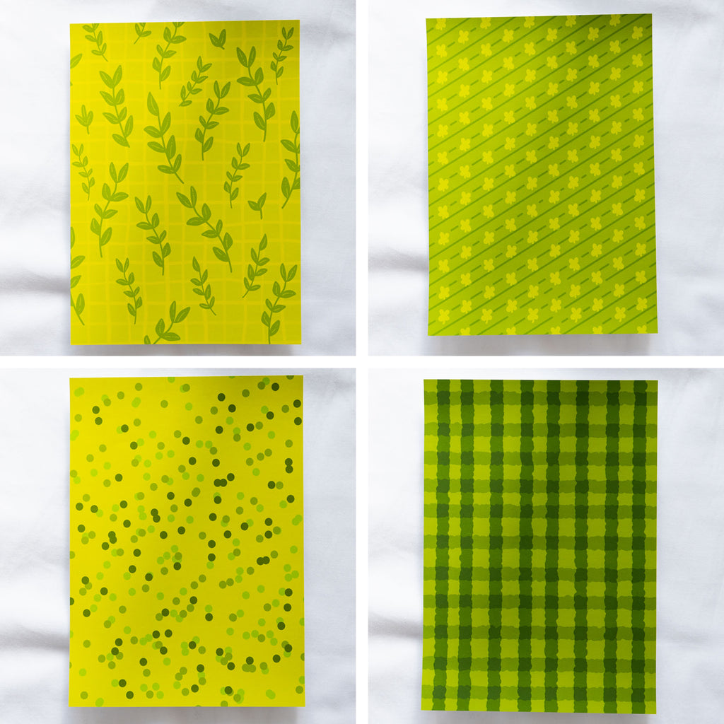 Scrapbook Paper: Go Green!