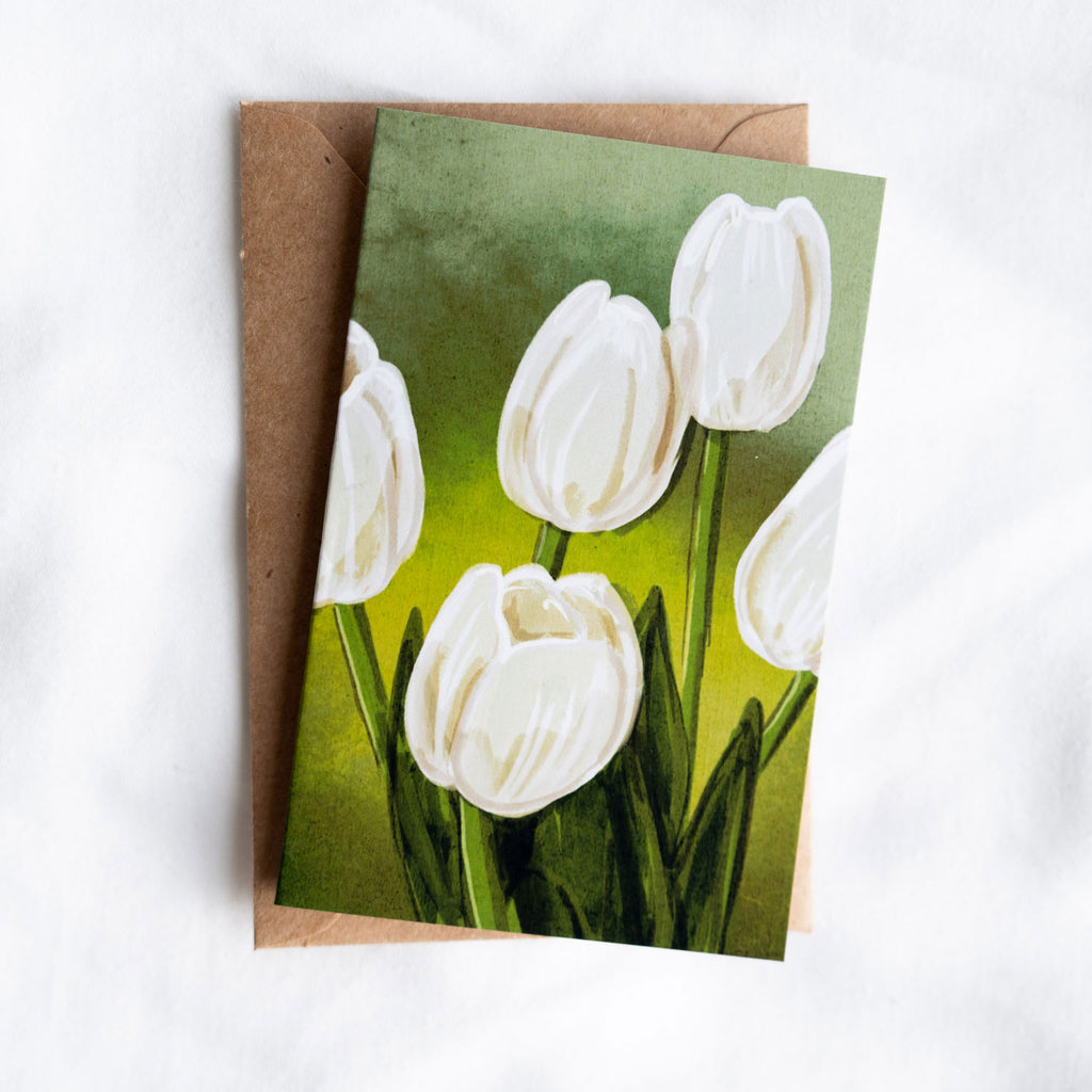 Tulips Art Mini Card Set (4 Pack)