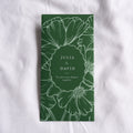 Cosmos Green: Personalised Wedding Money Envelope