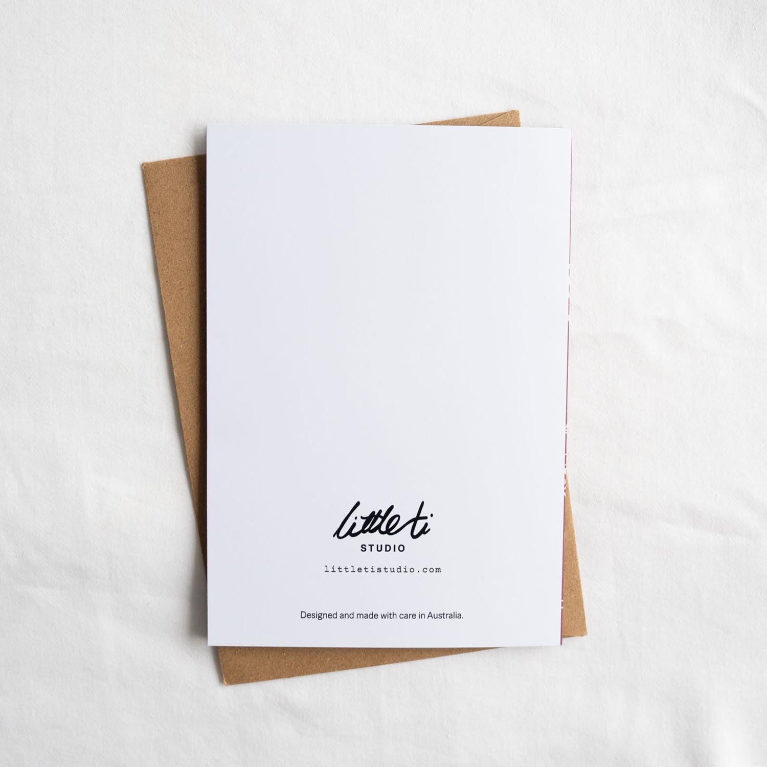 Cosmos Red: Personalised Wedding Card