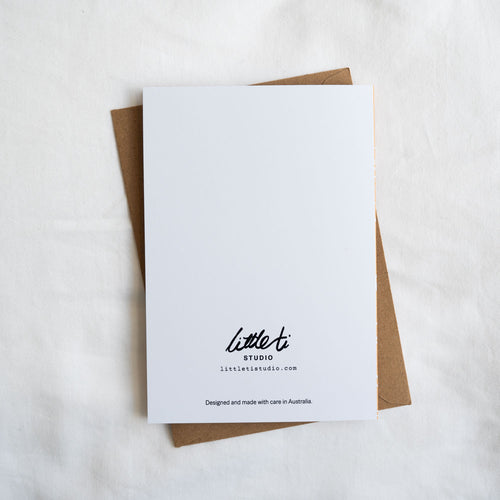Cosmos Gold: Personalised Wedding card